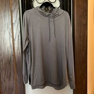 Ascend gray long sleeve t-shirt hoodie. Women’s XXL